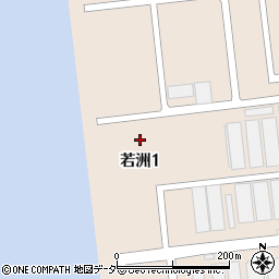 東京都江東区若洲1丁目周辺の地図
