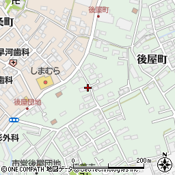 山梨県甲府市後屋町512周辺の地図