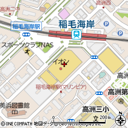 丸亀製麺 マリンピア店周辺の地図