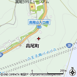 東京都八王子市高尾町2358周辺の地図