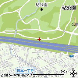 東名高速道路周辺の地図