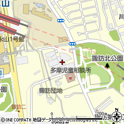 多摩永山情報教育センター周辺の地図