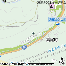 東京都八王子市高尾町2538周辺の地図