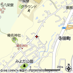 東京都八王子市寺田町791周辺の地図