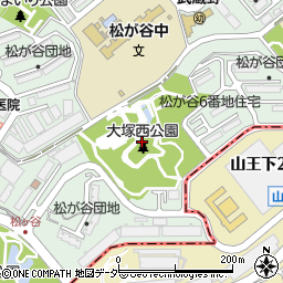 東京都八王子市松が谷105周辺の地図
