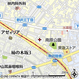 ツルハドラッグ柿の木坂店周辺の地図
