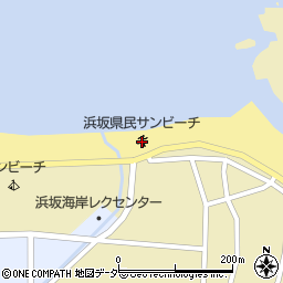 浜坂県民サンビーチ周辺の地図