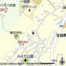 東京都八王子市寺田町829周辺の地図
