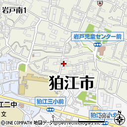 東京都狛江市岩戸南2丁目24-1周辺の地図