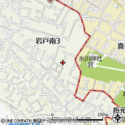 東京都狛江市岩戸南3丁目13-10周辺の地図