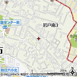 東京都狛江市岩戸南3丁目18-22周辺の地図