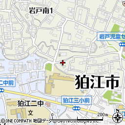 東京都狛江市岩戸南2丁目20-6周辺の地図