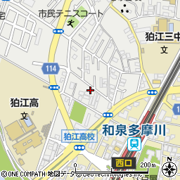 飯田電業周辺の地図