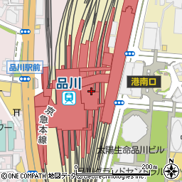 京橋千疋屋　エキュート品川サウス店周辺の地図