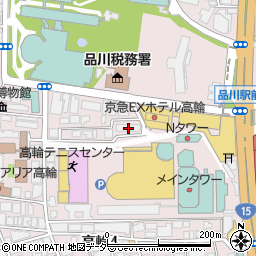 東京療院新館周辺の地図