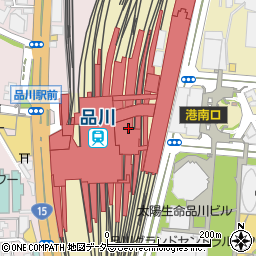 PAUL 品川駅店周辺の地図
