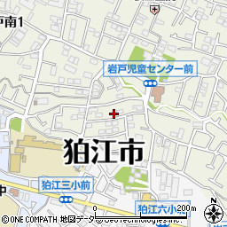 東京都狛江市岩戸南2丁目24-18周辺の地図