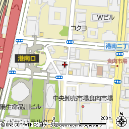 升屋品川店周辺の地図