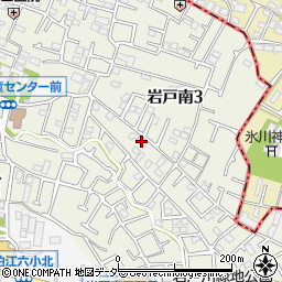 東京都狛江市岩戸南3丁目18-9周辺の地図