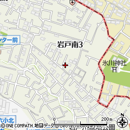 東京都狛江市岩戸南3丁目14-27周辺の地図