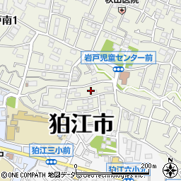 東京都狛江市岩戸南2丁目24周辺の地図