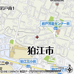 東京都狛江市岩戸南2丁目24-3周辺の地図