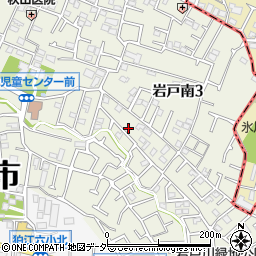 東京都狛江市岩戸南3丁目18-24周辺の地図