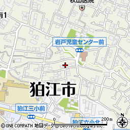 東京都狛江市岩戸南2丁目24-15周辺の地図