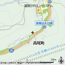 東京都八王子市高尾町2483周辺の地図