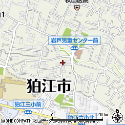東京都狛江市岩戸南2丁目24-14周辺の地図