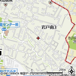 東京都狛江市岩戸南3丁目18-8周辺の地図