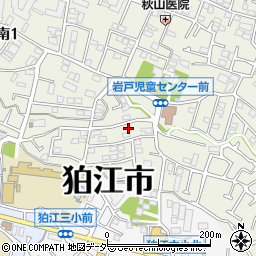 東京都狛江市岩戸南2丁目24-7周辺の地図