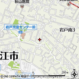 東京都狛江市岩戸南3丁目17-12周辺の地図