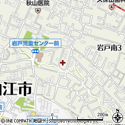 東京都狛江市岩戸南3丁目17-2周辺の地図