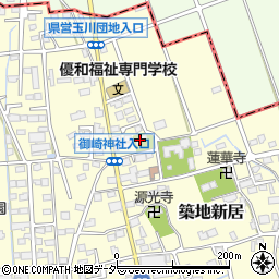 御崎神社周辺の地図