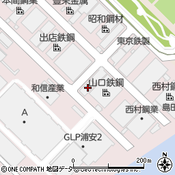 千葉県浦安市港34周辺の地図