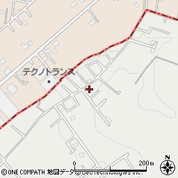 千葉県東金市極楽寺535-89周辺の地図