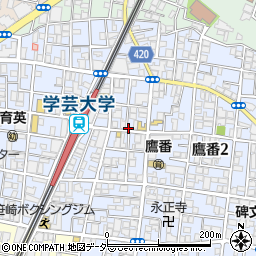 アリス薬局　学芸大学駅前店周辺の地図