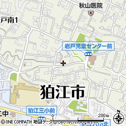 東京都狛江市岩戸南2丁目23-6周辺の地図