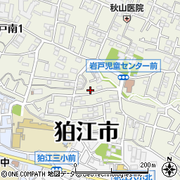 東京都狛江市岩戸南2丁目23-5周辺の地図