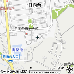 千葉県山武市日向台53周辺の地図
