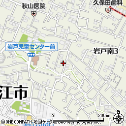 東京都狛江市岩戸南3丁目17-11周辺の地図