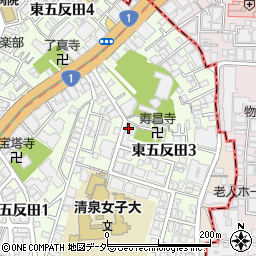島津山コートハウス周辺の地図