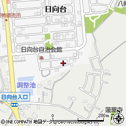 千葉県山武市日向台53-9周辺の地図