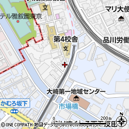 東京都品川区上大崎4丁目5-31周辺の地図