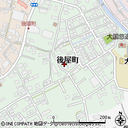 山梨県甲府市後屋町58-4周辺の地図