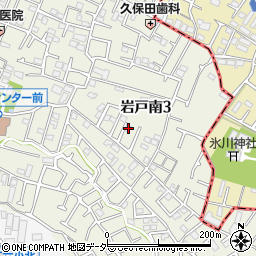 東京都狛江市岩戸南3丁目14-30周辺の地図