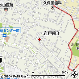 東京都狛江市岩戸南3丁目14-32周辺の地図