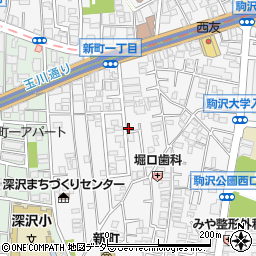 リパーク田中モータープール駒沢第２駐車場周辺の地図