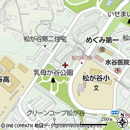 都公社松ヶ谷団地５０番地２号棟周辺の地図